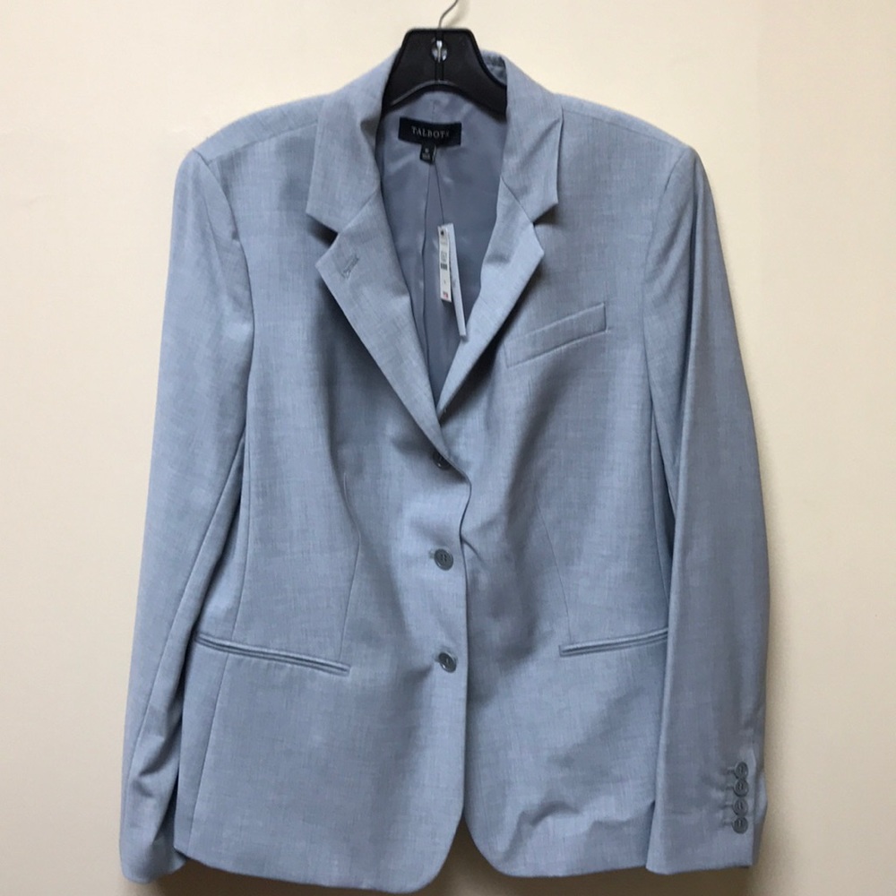 Talbots Light Blue Women's Blazer